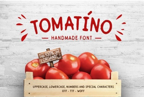 Fontbundles - Tomatino Font 221162