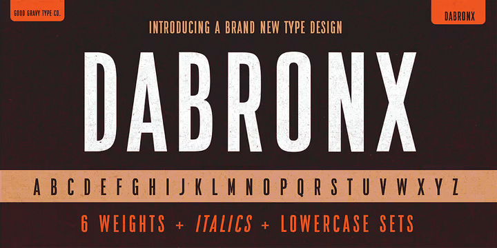 Da Bronx Sans Font Family - 12 Fonts