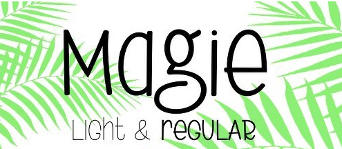 Magie Font Family - 2 Fonts