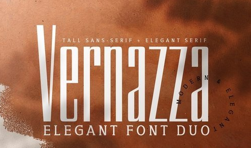Vernazza Luxury Font Duo & Bonus 3931459