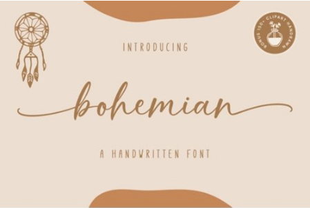 Bohemian Font