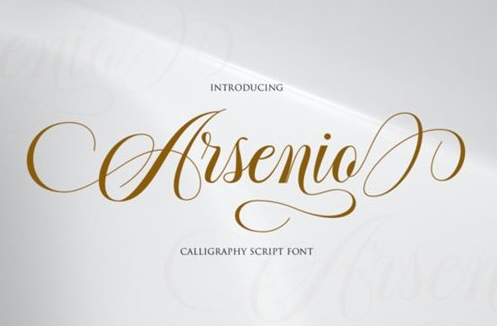 Arsenio Script Font