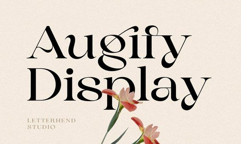 Augify Display Font