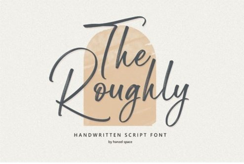 The Roughly Script Font