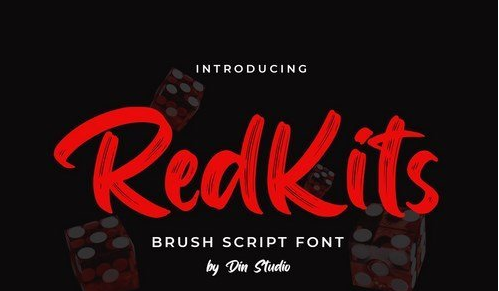 RedKits-Beautiful Brush Font