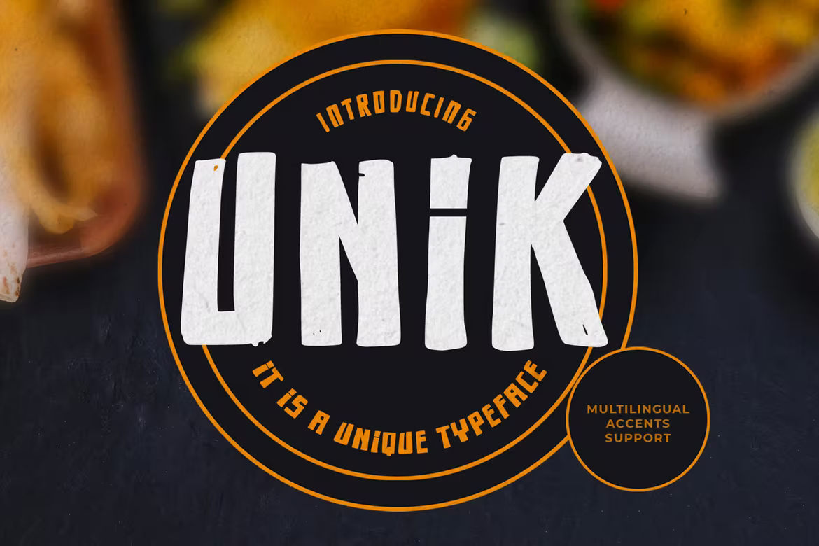 Unik - Unique Font