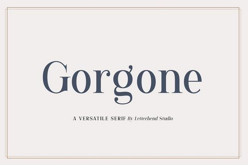 Gorgone - A Versatile Serif 2815194