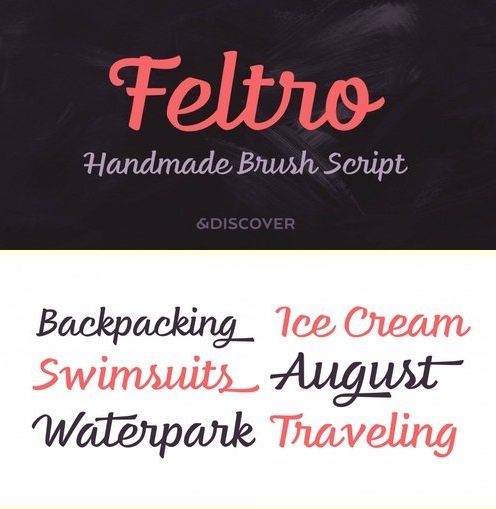 Feltro Font Family - 9 Fonts