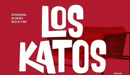 Loskatos Unique Display Font