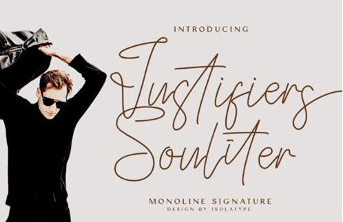Justifiers Souliter Font