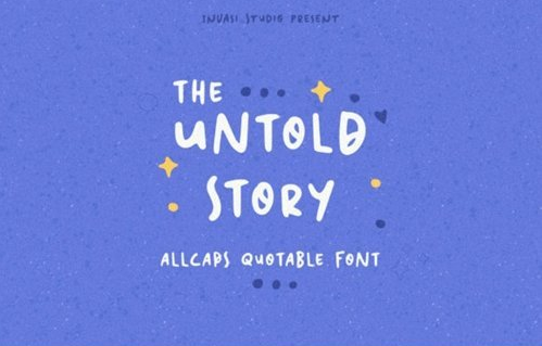 The Untold Story Font