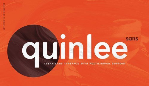 Quinlee - Versatile Sans Serif