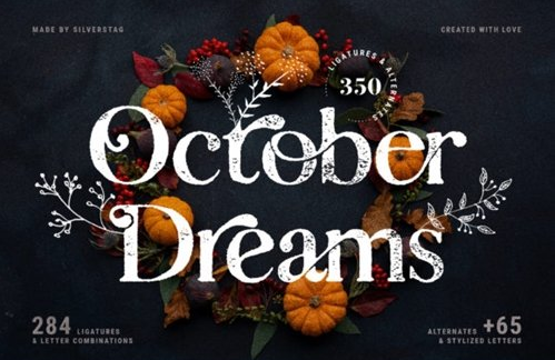 October Dreams Font