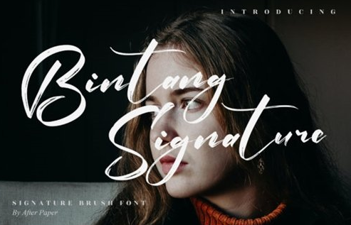 Bintang Signature Font
