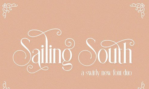 Sailing South Font Duo