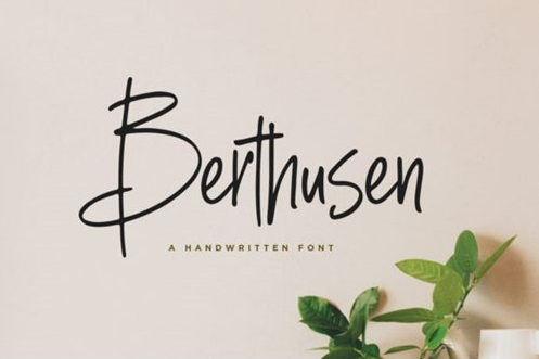 Fontbundles - Berthusen Font 476699