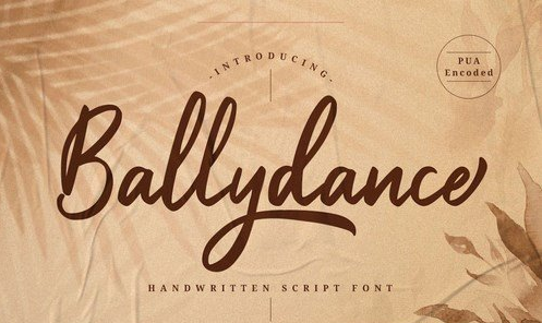 Ballydance - Handwritten Script Font