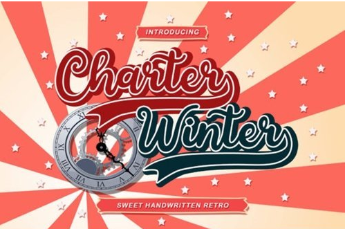 Charter Winter Font