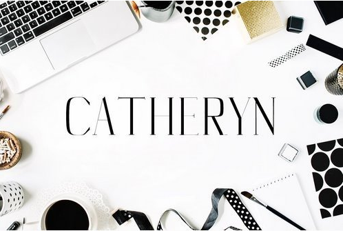 Catheryn Serif 4 Font Family Pack