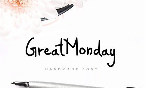 GreatMonday - Fresh Handmade Font 4584119