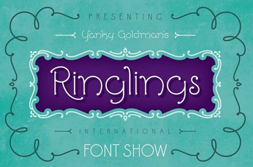 Ringlings Display Fonts