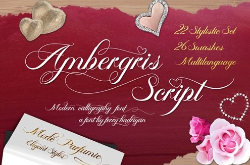 FontBundles - Ambergris 18998