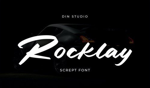 Rocklay Script Font 5335579
