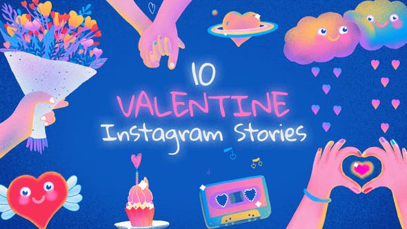 Videohive Valentine Instagram Stories 35844885