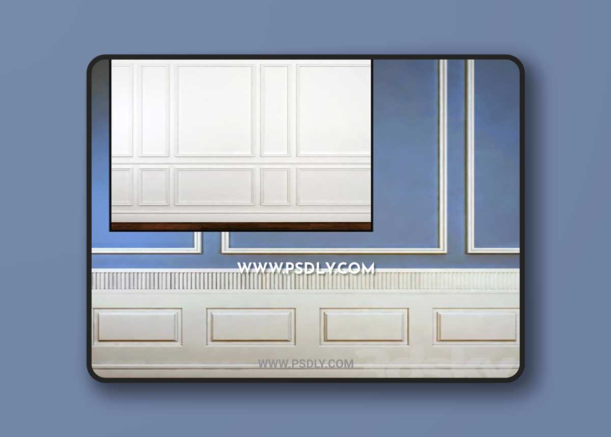 wall molding 3D Model