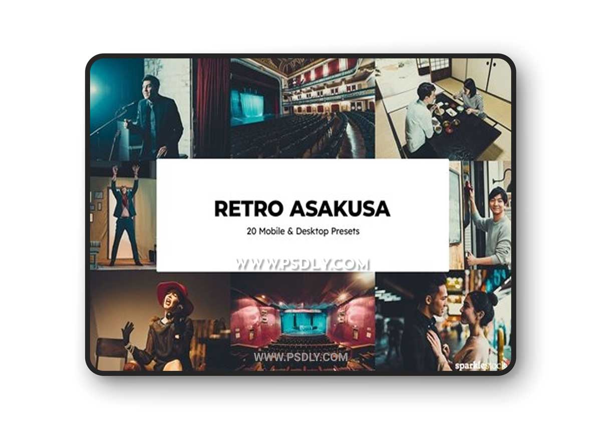 20 Retro Asakusa Lightroom Presets and LUTs