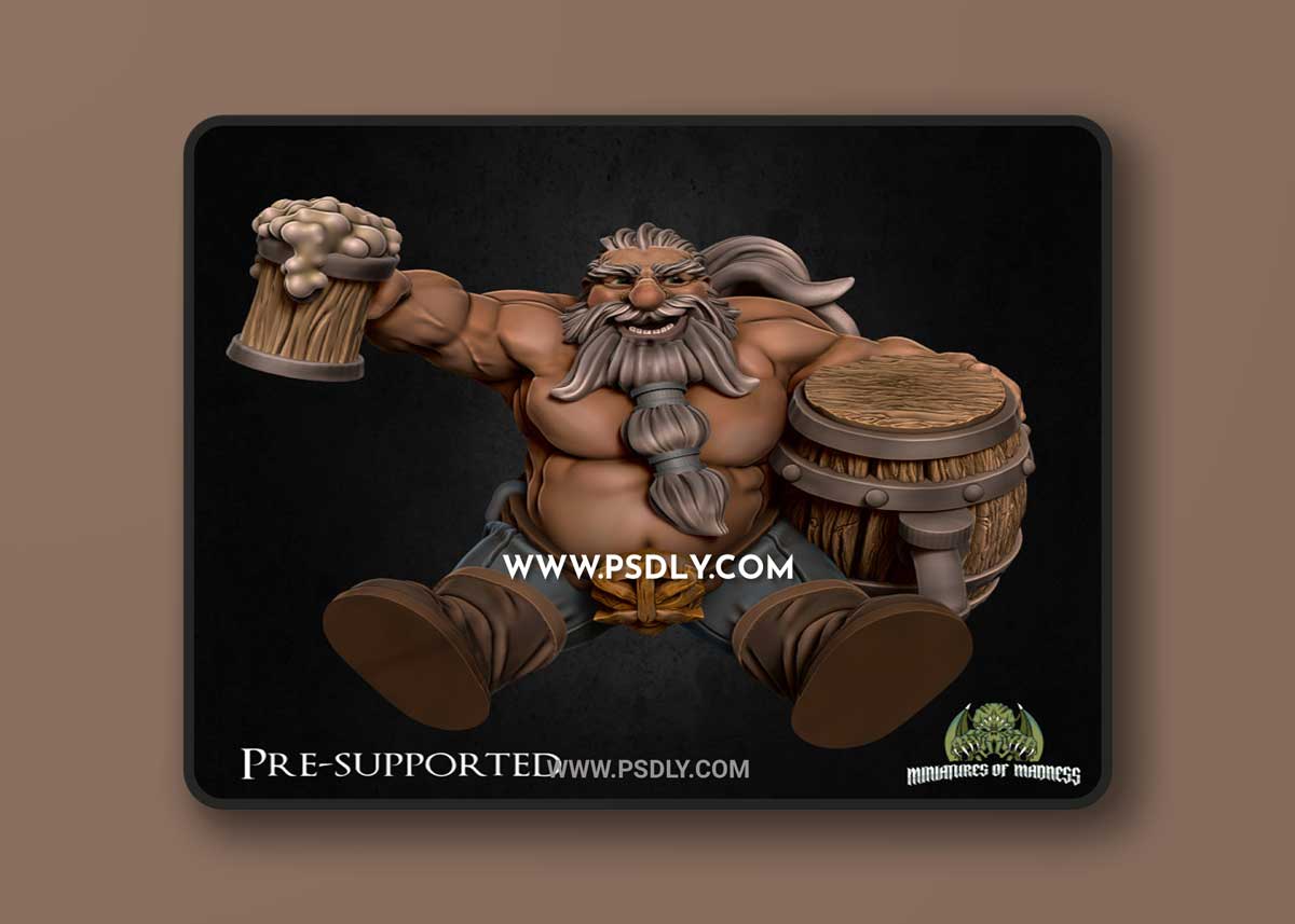 3D Print Models Hobur The Party-boy