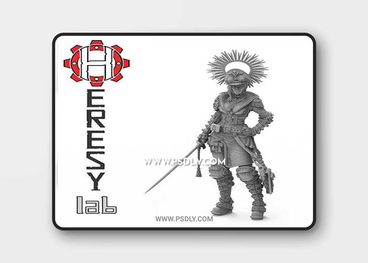 3D Print Models Iron Lady Heresylab 3D Model