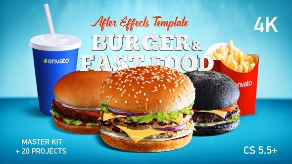 Videohive Burger & Fast Food Promo 22393691