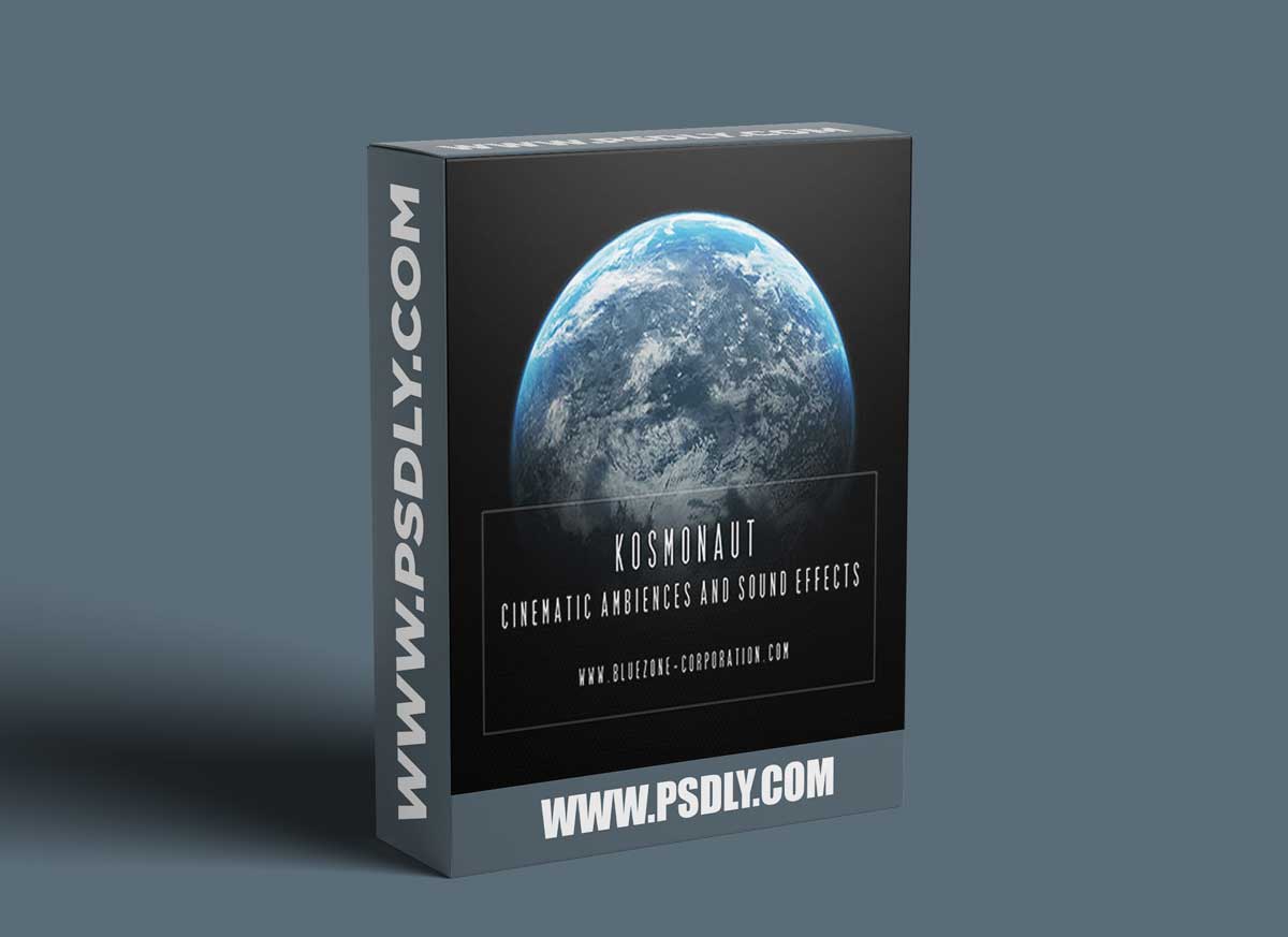 Bluezone Corporation KOSMONAUT – CINEMATIC AMBIENCES AND SOUND EFFECTS