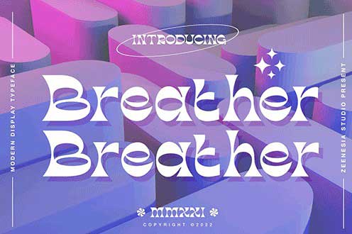 Breather - Modern Serif Typeface