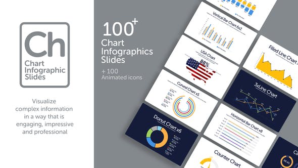 Videohive Chart Infographics Slides 36162899