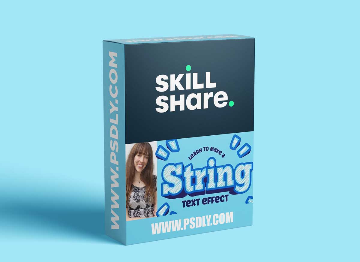 Create a 3D String Text Effect with the Appearance Panel in Adobe Illustrator - Graphic Design Class