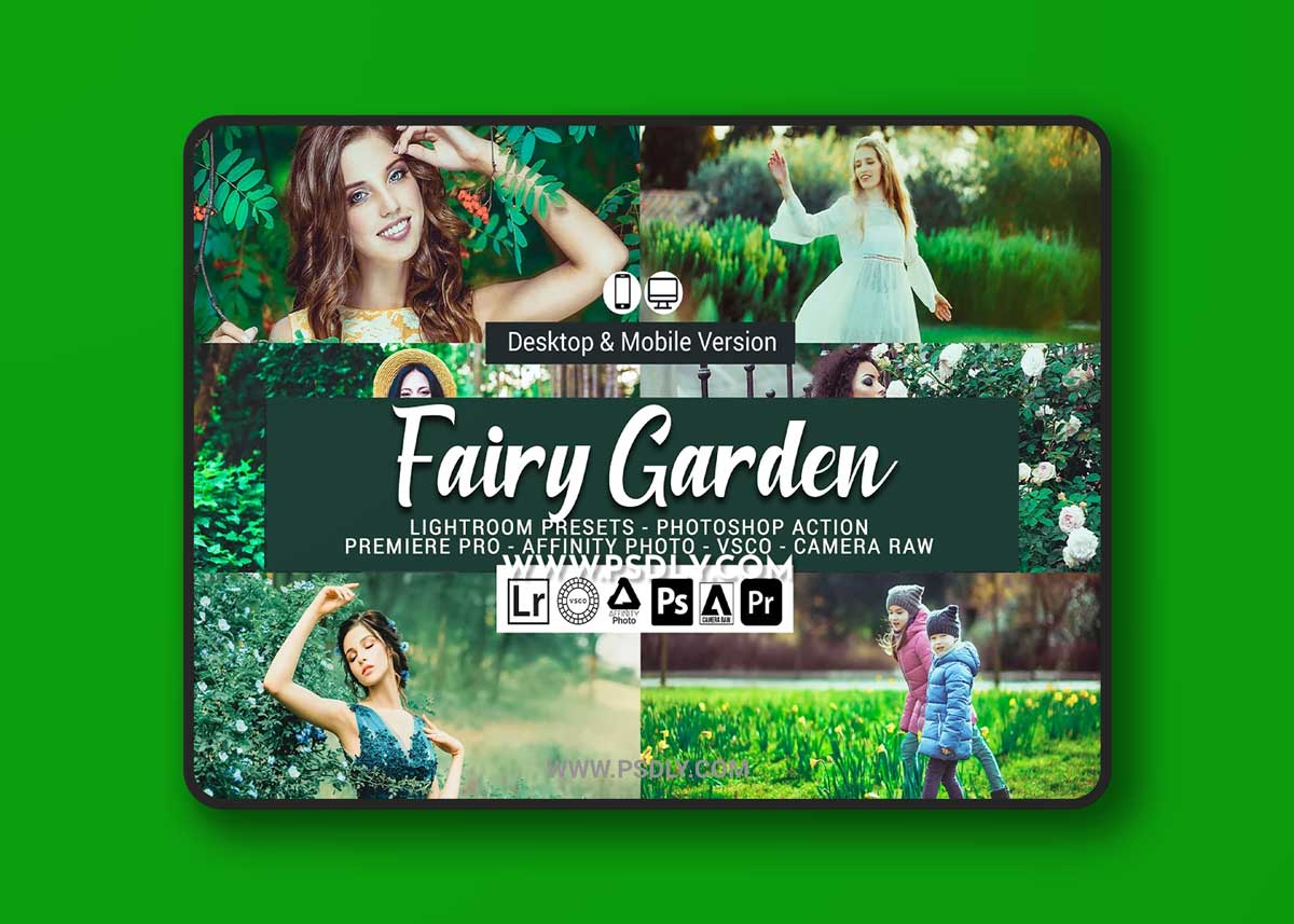 CreativeMarket - Fairy Garden Presets 5689608