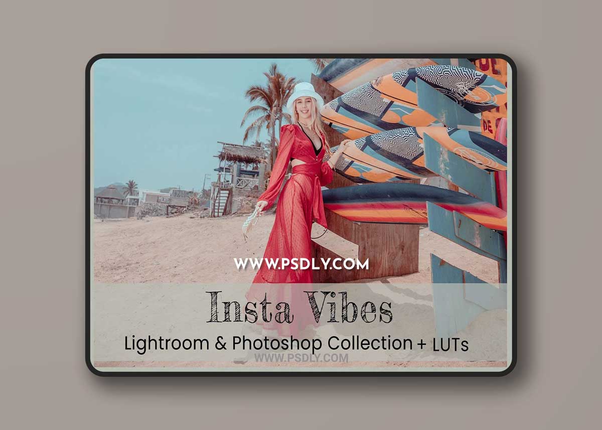 CreativeMarket - Insta Vibes Photoshop Actions LUTs 7010312
