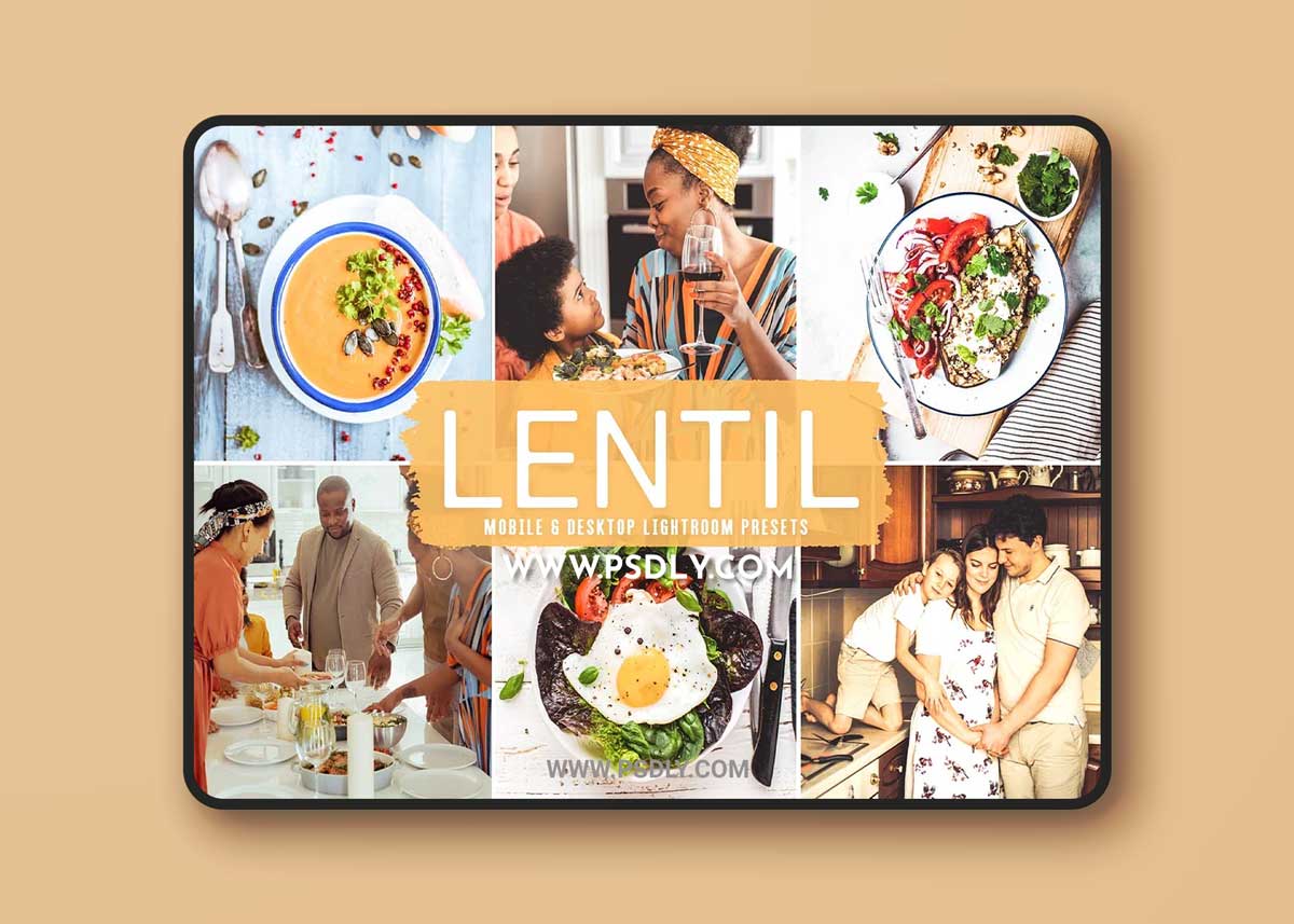 CreativeMarket - Lentil Pro Lightroom Presets 5928907