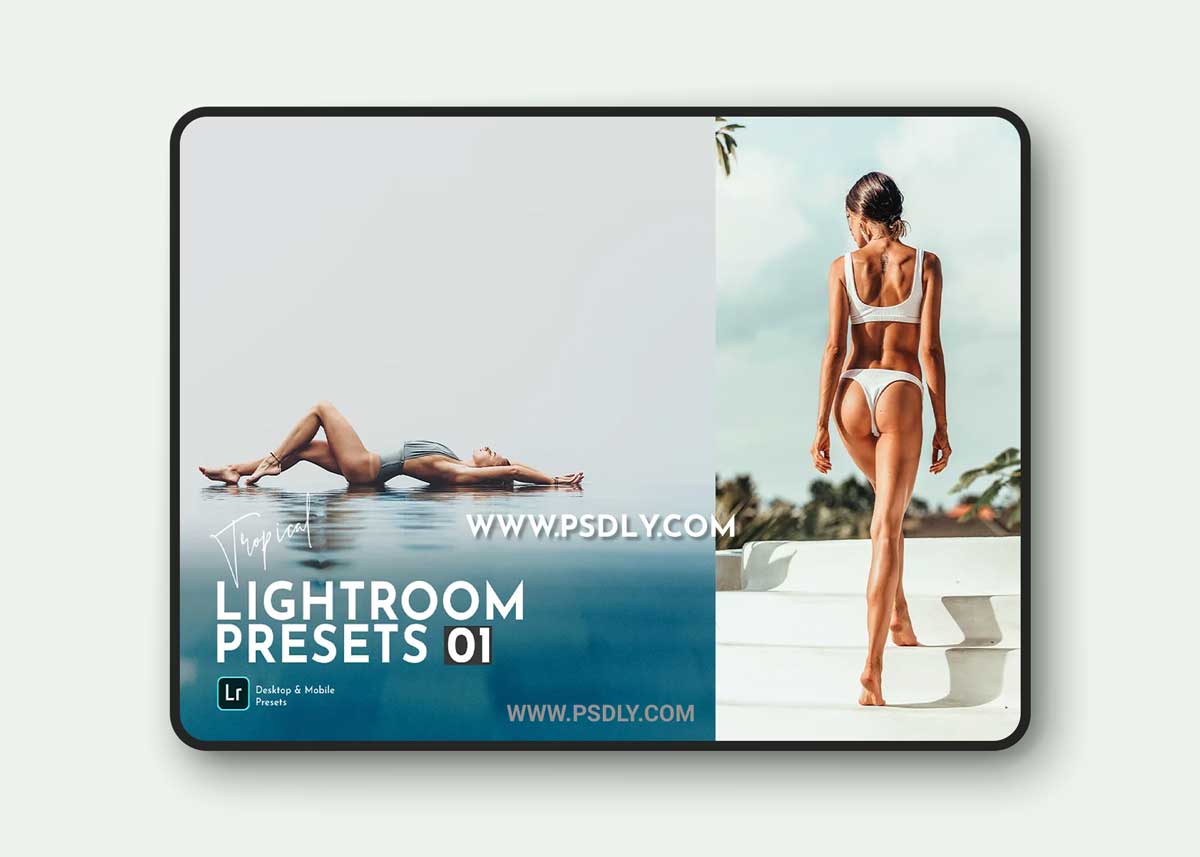 CreativeMarket - Tropical Lightroom Presets Pack 5469399