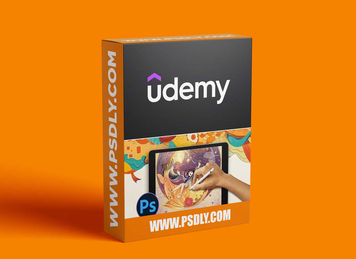 Digital Photoshop Drawing Course - New illustration Painting