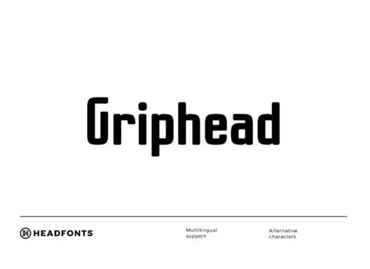 Griphead Font