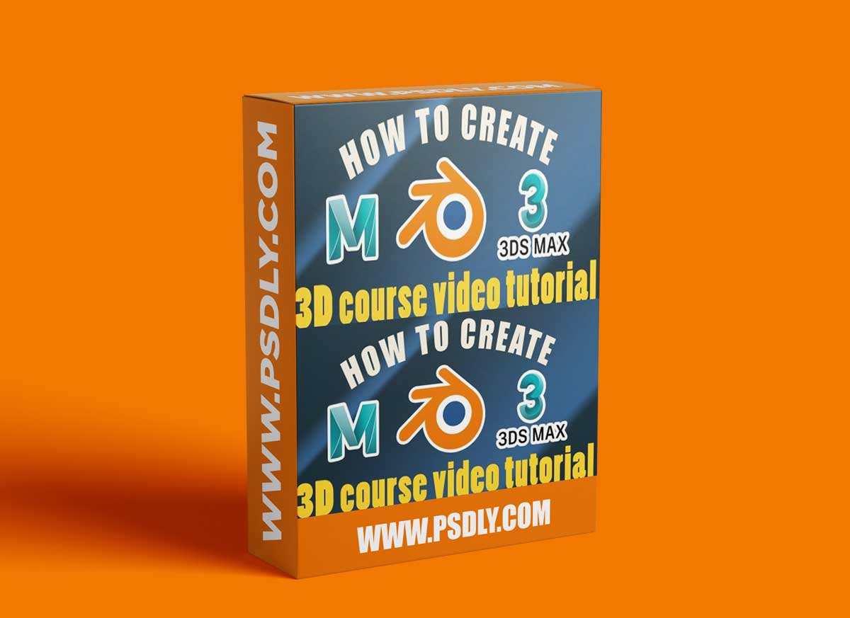 How to create 3D video tutorial - Blender Maya 3D