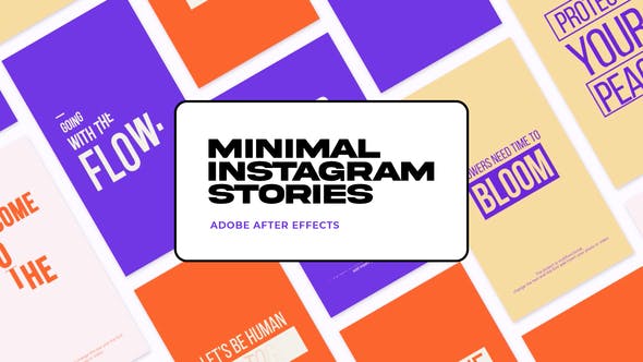 Videohive Minimal Instagram Stories 35960969