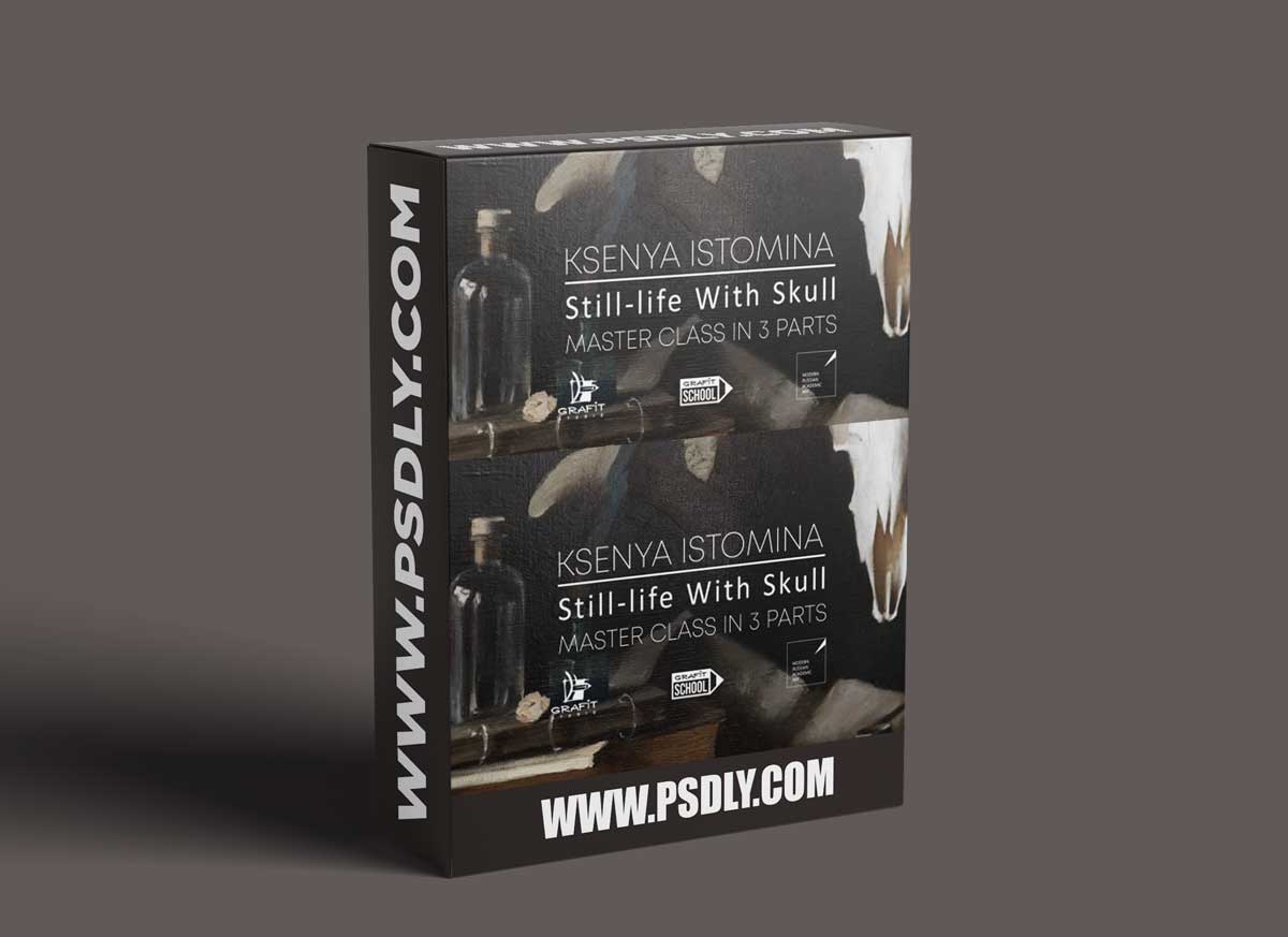 Ksenya Istomina - Still-life with a skull