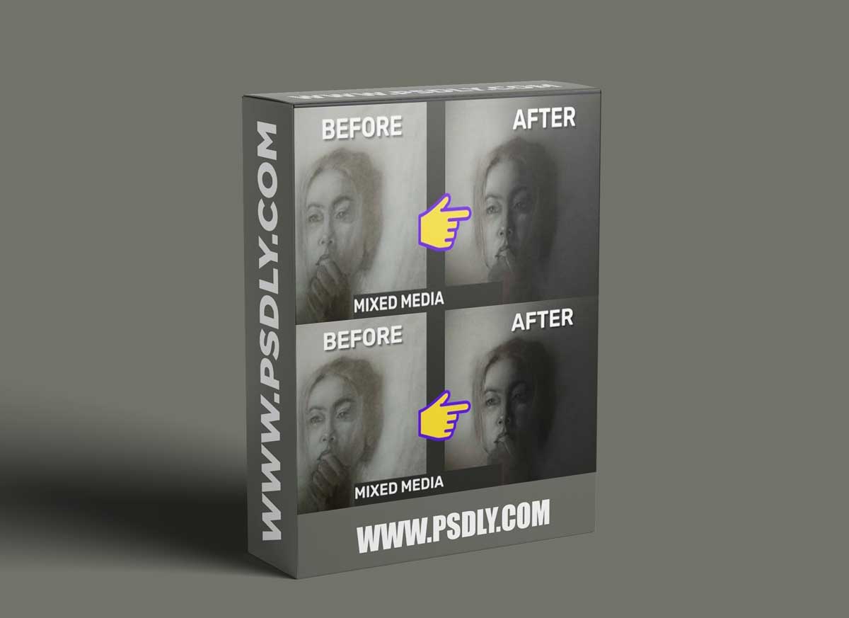 Mixed Media Sketching: Turn Your Pencil Sketches Into Realistic Portraits