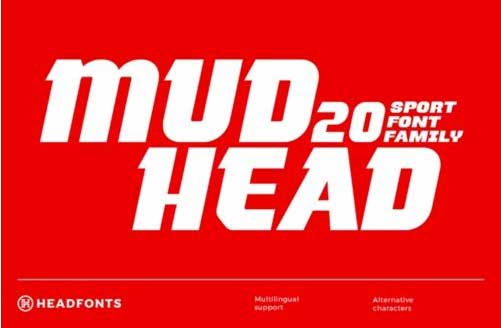 Mudhead Family Font