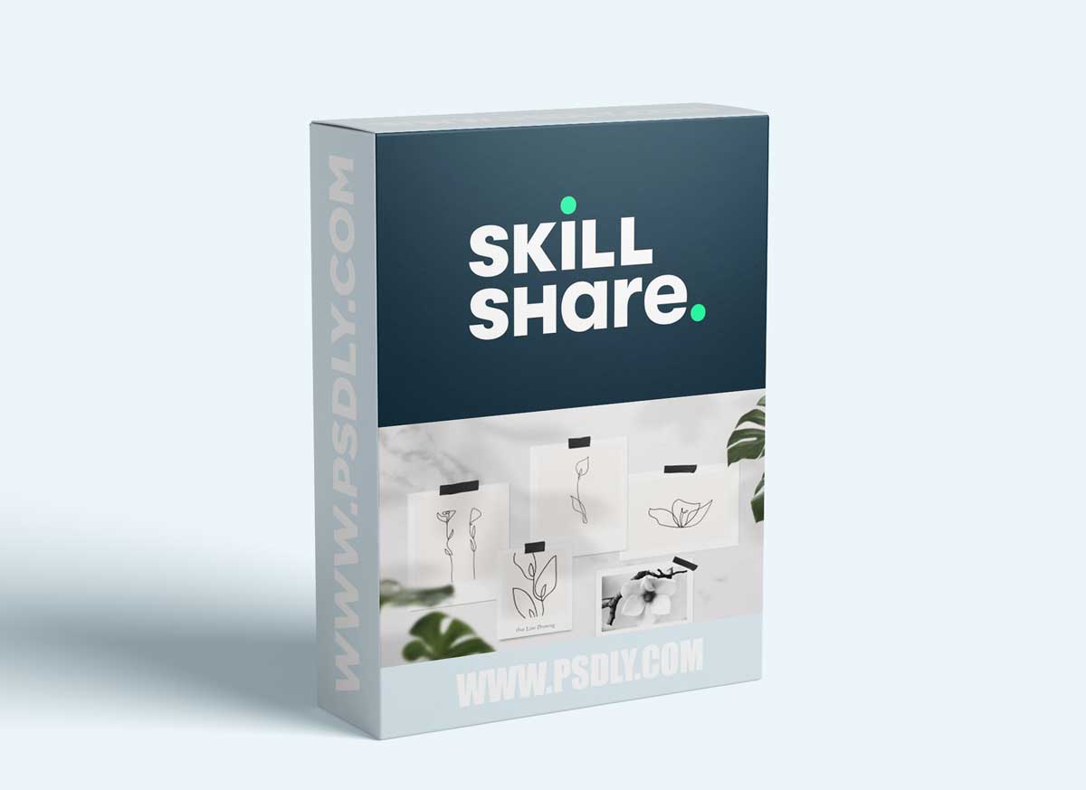 One Line Drawing: Cultivate Calm & Creativity with On-Trend Illustrations