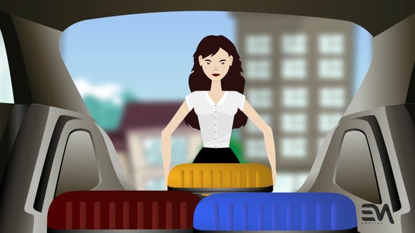 Videohive Packing Car 36369288